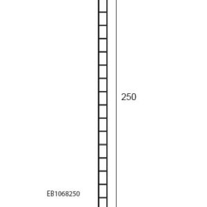 Planche d'ébrasement en L 250x68x10