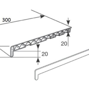 Tablette intérieure de 300 winchester