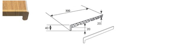 Tablette intérieure de 300 winchester