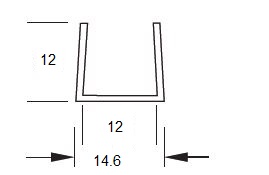 Profil en U 12x12x12