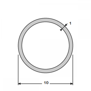 Rond de 10 brut