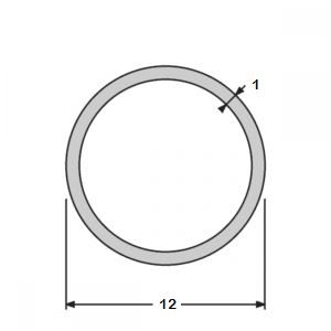 Rond de 12 brut