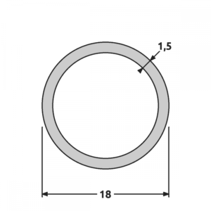 Rond de 18 brut