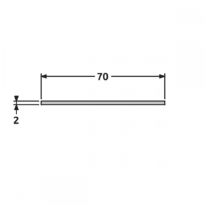 Plat 70x2 fine structure