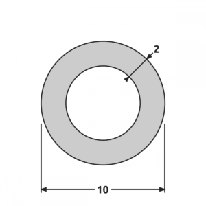 Rond de 10 mat/satiné