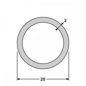 Rond de 20 mat/satiné