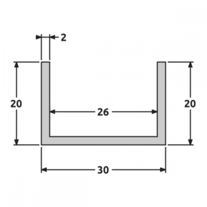 U 20x30x20 fine structure