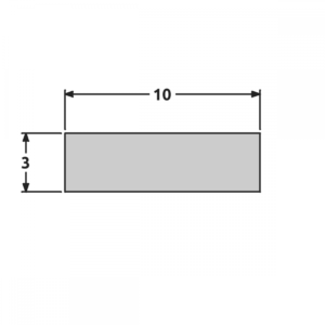 Plat 10x3 fine structure