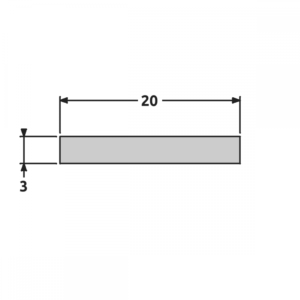 Plat 20x3 fine structure