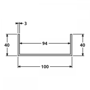 U 40x10x40 fine structure