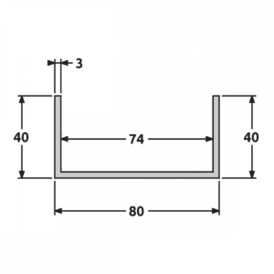 U 40x80x40 fine structure