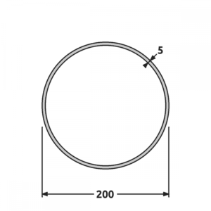 Rond de 200 brut