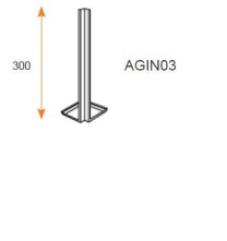 Angle intérieur simple 300mm recoupable