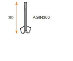 Angle intérieur simple 300mm recoupable