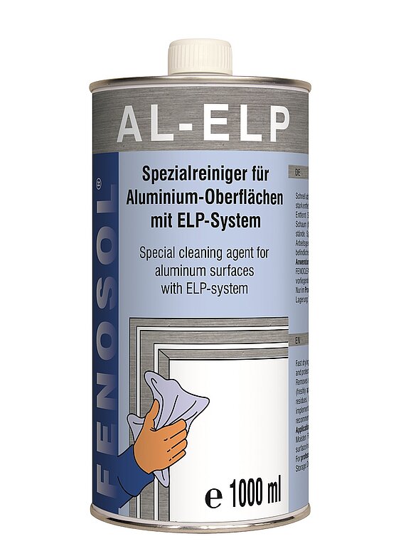 Solvant nettoyant et antistatique pour aluminium
