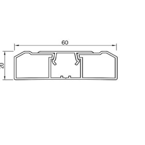 Echarpe + Obturateur 60x20