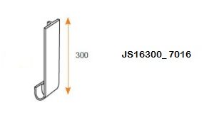 Jonction simple 300mm recoupable plaxée