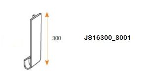 Jonction simple 300mm recoupable plaxée