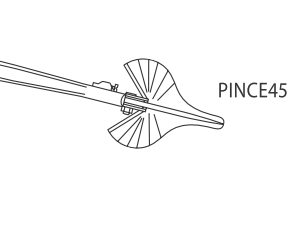 Ciseaux pour profilés d'habillage et coupe d'onglet.